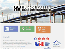 Tablet Screenshot of hvbuilder.com